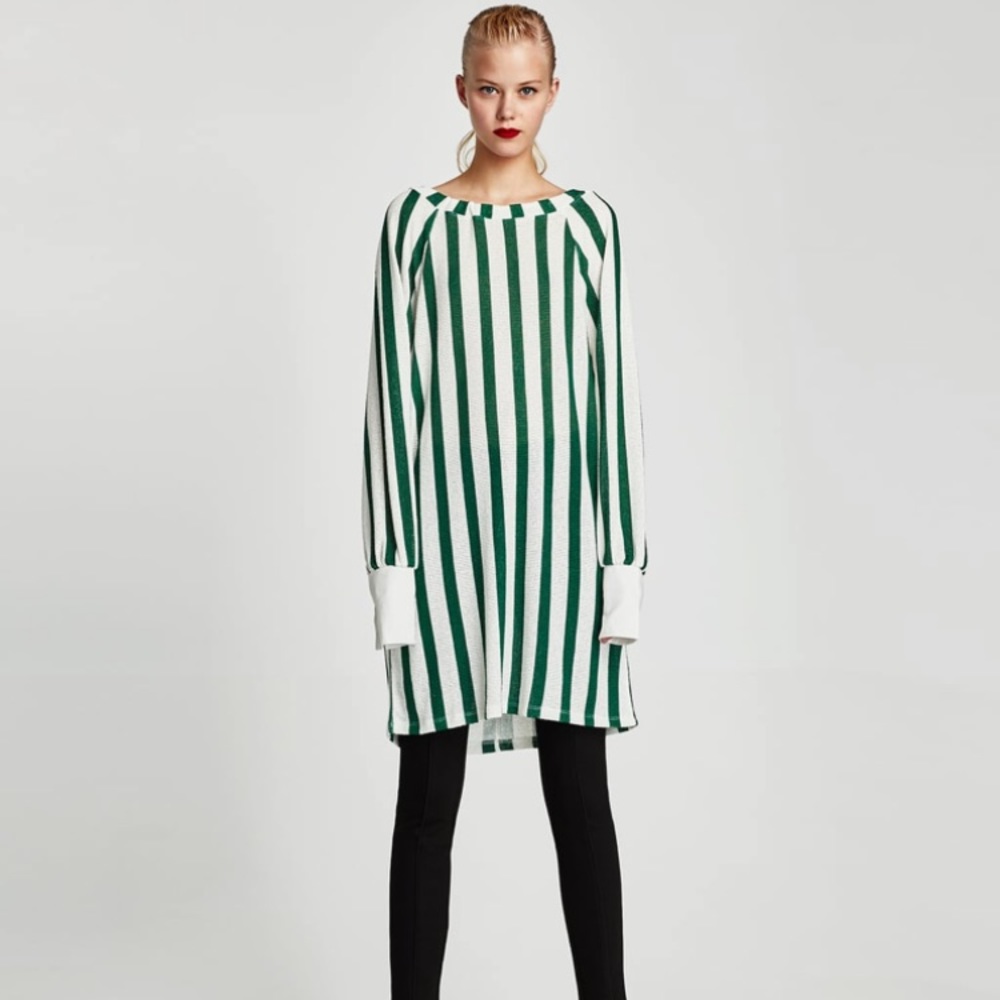 [Zara] Stripped Dress